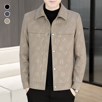 Men's Warm and Comfortable Lapel Jacket