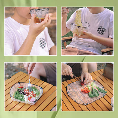 🎅Christmas Pre Sale - 49% OFF🎁Portable Lightweight Outdoor Folding PP Utensils