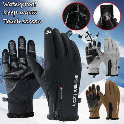 Warm Thermal Gloves Cycling Running Driving Gloves