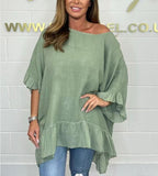 ✨Spring Style Alert🌸Loose Pleated Off Shoulder Blouses for Women