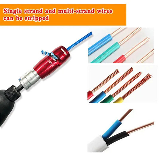 🔥LIMITED SALE 50% OFF🔥Efficient Wire Stripping & Twisting Tool Set