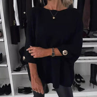 🔥What should I wear tomorrow?🔥Women's Classic Solid Color Knit Top