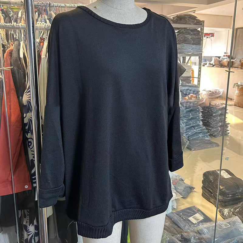 🔥What should I wear tomorrow?🔥Women's Classic Solid Color Knit Top