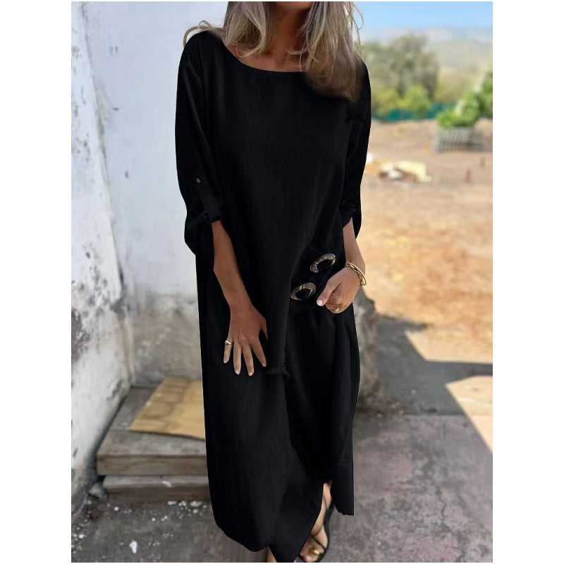 🎉2025 Women's Irregular Dress and Loose Fit Pants（The more you buy, the higher the discount）