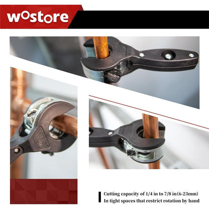 🔥HOT SALE🔥 3-Piece Ratcheting Tubing Cutter Set