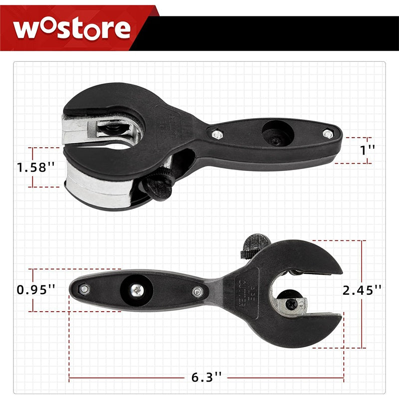 🔥HOT SALE🔥 3-Piece Ratcheting Tubing Cutter Set