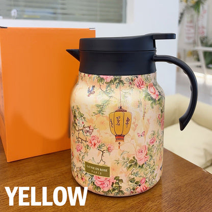 🔥Limited Sale 51% OFF🔥1000ml Vacuum Insulated Teapot with Strainer
