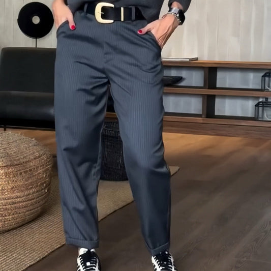 💕Limited Time 50% Off💕Women's High Waist Casual Straight Blazer Pants
