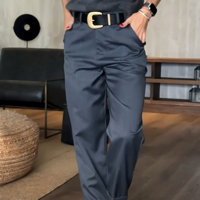 💕Limited Time 50% Off💕Women's High Waist Casual Straight Blazer Pants