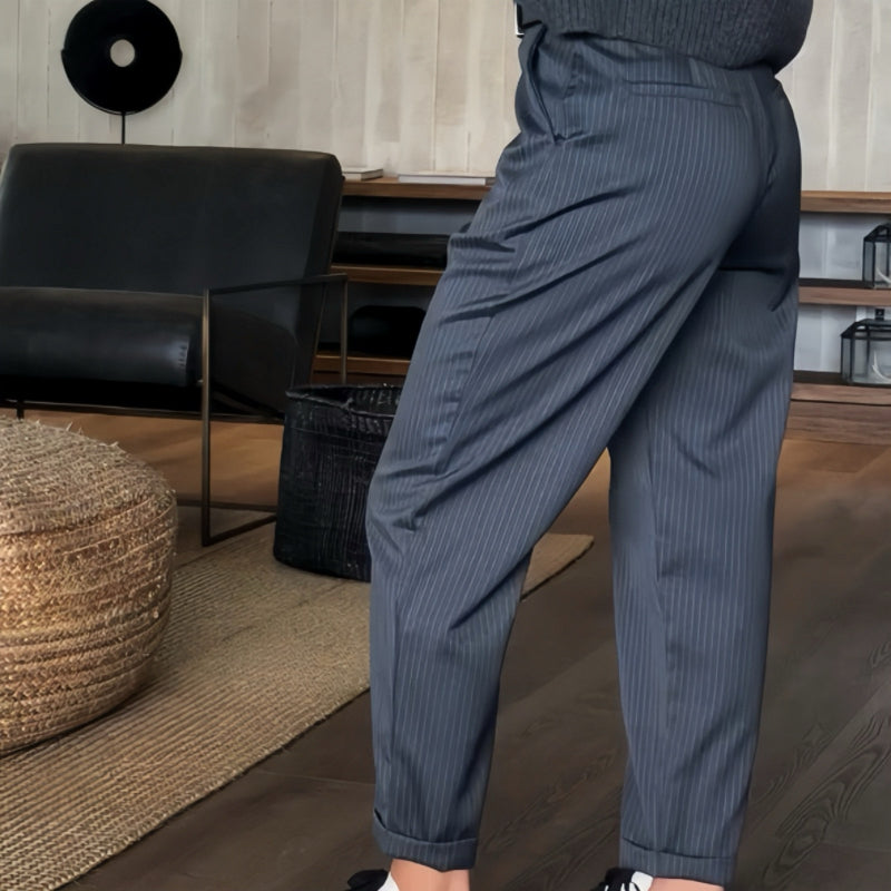 💕Limited Time 50% Off💕Women's High Waist Casual Straight Blazer Pants