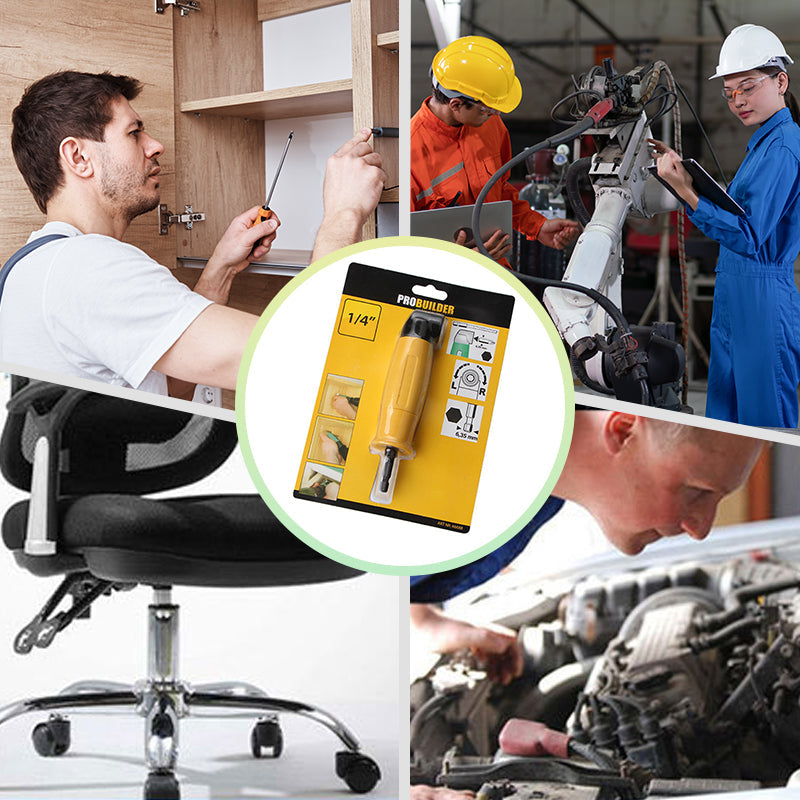 🔥Limited Sale 50% OFF🔥105 Degree Turning Electric Screwdriver Head