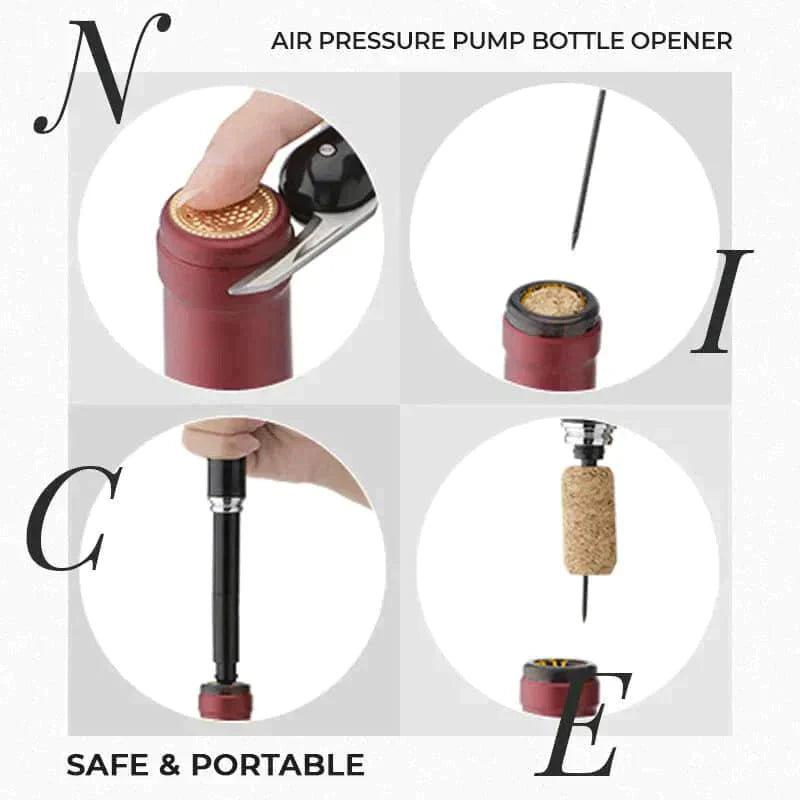 🔥Limited Sale 50% OFF🔥Air pump bottle openerAir pump bottle opener