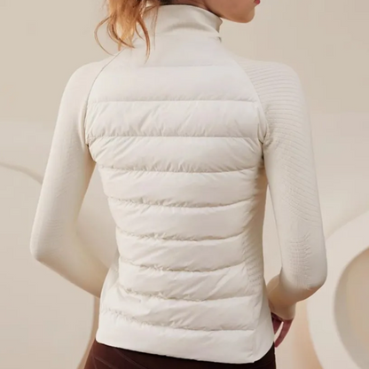 💖Limited Sale 50% OFF💖Women's Lightweight Sports Down Jacket with Thumb Holes