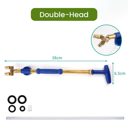 🔥Spring Arrival Hot Sale - 49% OFF🔥 Double-ended Copper Rod Reciprocating Air Pressure Manual Spray Gun for Watering Flowers