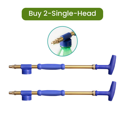 🔥Spring Arrival Hot Sale - 49% OFF🔥 Double-ended Copper Rod Reciprocating Air Pressure Manual Spray Gun for Watering Flowers