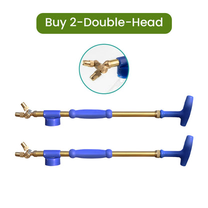 🔥Spring Arrival Hot Sale - 49% OFF🔥 Double-ended Copper Rod Reciprocating Air Pressure Manual Spray Gun for Watering Flowers