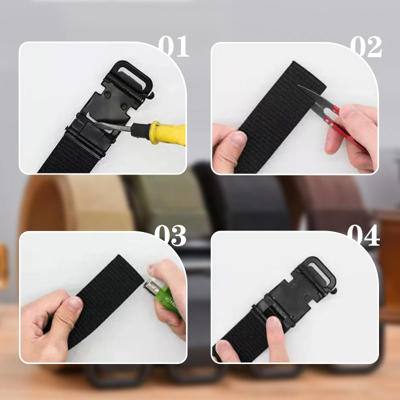 🔥Heißer Verkauf(50% Rabatt)🔥✨🎁Herren robuster taktischer Nylon-Gürtel🔥