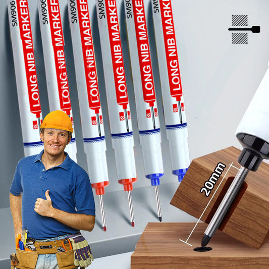 🔥LIMITED SALE 50% OFF🔥Practical Gifts - Multi-purpose Woodworking Long Nib Marker