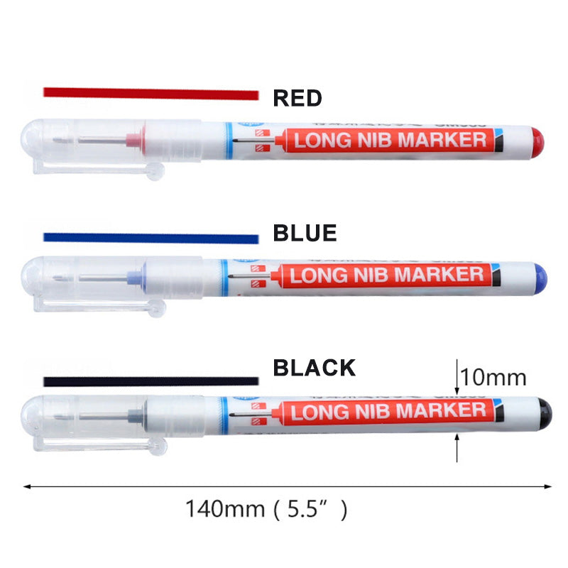 🔥LIMITED SALE 50% OFF🔥Practical Gifts - Multi-purpose Woodworking Long Nib Marker
