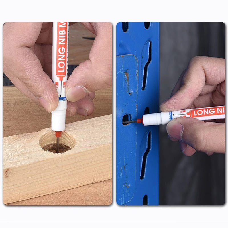 🔥LIMITED SALE 50% OFF🔥Practical Gifts - Multi-purpose Woodworking Long Nib Marker
