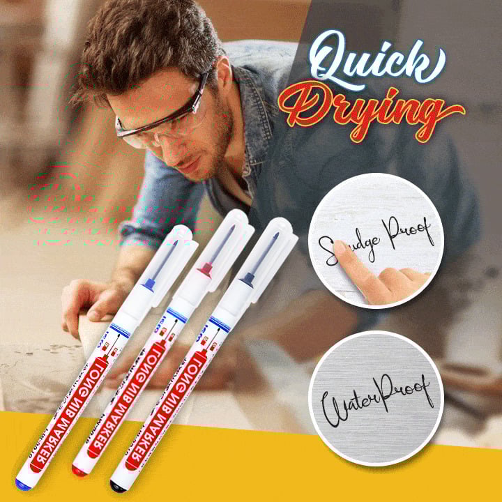 🔥LIMITED SALE 50% OFF🔥Long Head Deep Hole Marker & (3PCS/SET)