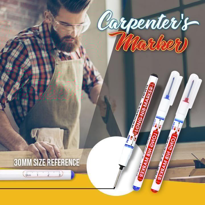 🔥LIMITED SALE 50% OFF🔥Long Head Deep Hole Marker & (3PCS/SET)