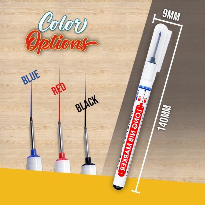 🔥LIMITED SALE 50% OFF🔥Long Head Deep Hole Marker & (3PCS/SET)