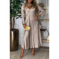 💖Limited Time Sale 50% OFF💖Women's Elegant Glossy Maxi Dress