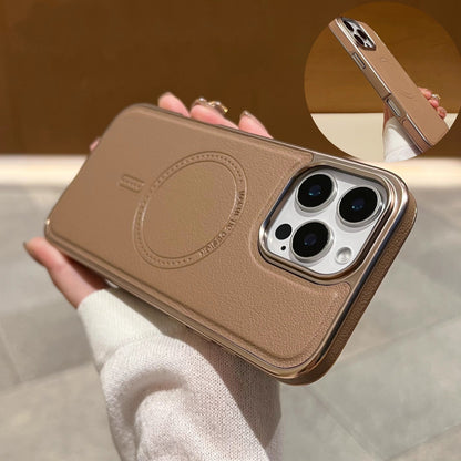 🔥LIMITED SALE 50% OFF🔥Magnetic Charging Leather Case for iPhone