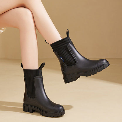 💖LAST DAY SALE 49% OFF💖Waterproof Non-Slip Thick Sole Mid-Calf Boots