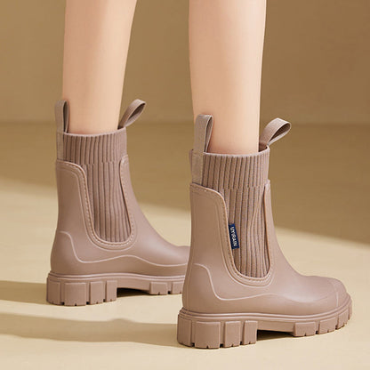 💖LAST DAY SALE 49% OFF💖Waterproof Non-Slip Thick Sole Mid-Calf Boots