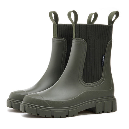 💖LAST DAY SALE 49% OFF💖Waterproof Non-Slip Thick Sole Mid-Calf Boots