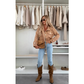🌸Spring Specials🌸 Stylish Women's Long Sleeve Drawstring Short Jacket Coat