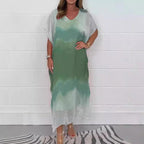 🔥Big price reduction💃Women's Comfortable Flowy Tie Dye Dress