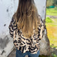 🌸Spring Specials🌸 Women's Zebra Print Zipper Bomber Jacket