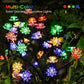 🔥LIMITED SALE 50% OFF🔥Outdoor Waterproof Cherry Blossom  Multicolor Solar Garden Lights