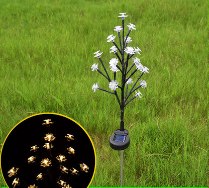 🔥LIMITED SALE 50% OFF🔥Outdoor Waterproof Cherry Blossom  Multicolor Solar Garden Lights