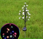 🔥LIMITED SALE 50% OFF🔥Outdoor Waterproof Cherry Blossom  Multicolor Solar Garden Lights