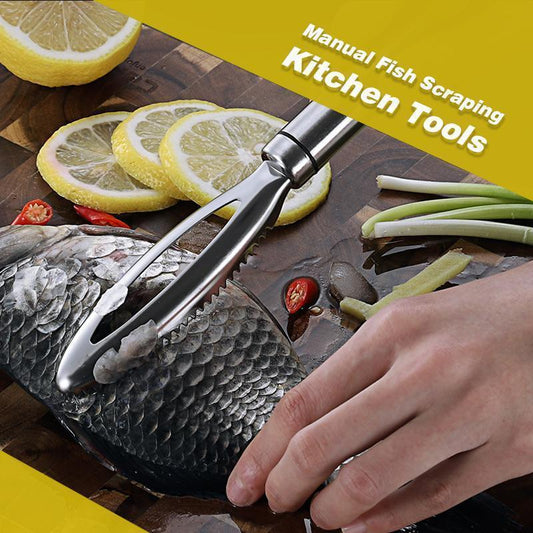 🔥LIMITED SALE 50% OFF🔥Manual Fish Scraping Kitchen Tools