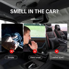 🔥LIMITED SALE 50% OFF🔥Solar Rotating Double Ring Suspension Car Aromatherapy Ornament