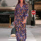 🌸Spring Specials🌸Women's V-neck Casual Loose Fit Midi Dress