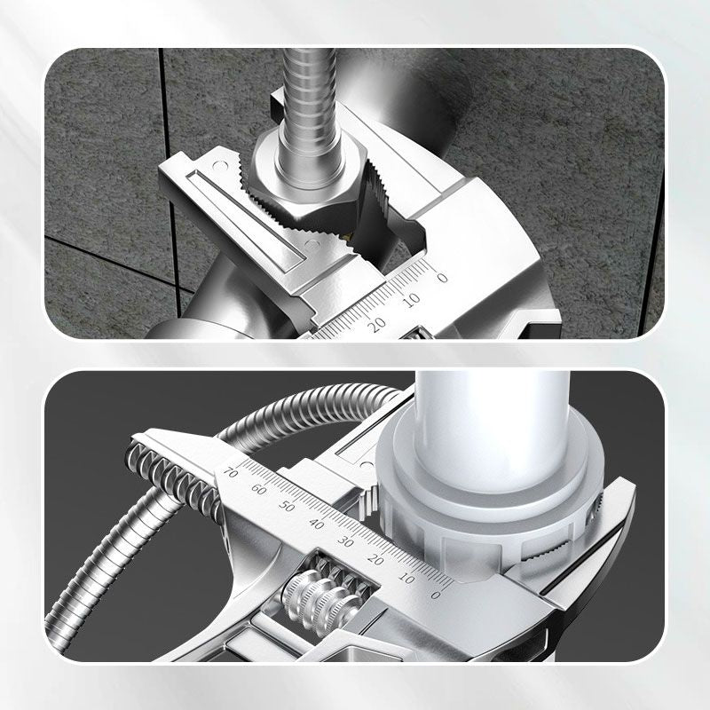 Reversible Sink Wrench With 6-68mm Jaw Opening