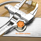 Reversible Sink Wrench With 6-68mm Jaw Opening