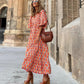 🌸Spring Specials🌸Women's Elegant Puff Sleeve Floral Boho Maxi Dress