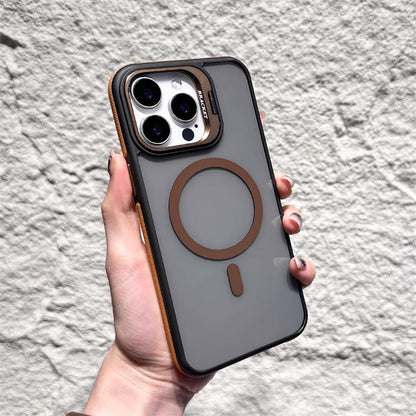 🔥2025 NEW SALES - 50% OFF🔥Magnetic Phone Case with Lens Bracket for iPhone Series