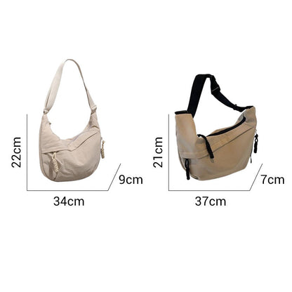 Unisex grote capaciteit crossbody tas