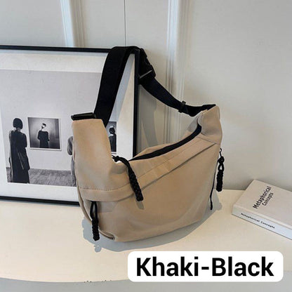 Unisex grote capaciteit crossbody tas