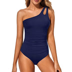🍹Summer Hot Sales 50%OFF☀️Women’s One Shoulder One-Piece Swimsuit