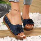 🌸Spring Specials🌸Women's Comfort Flower Slip-On Sandals