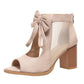 ✨Spring Specials✨Women’s Bow Open-Toe Chunky Heel Sandals